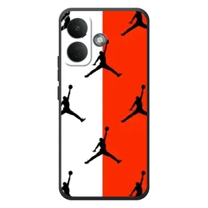 Чехлы для Xiaomi Poco X8 - с картинкой JORDAN (AlphaPrint) (Лого Джордан)