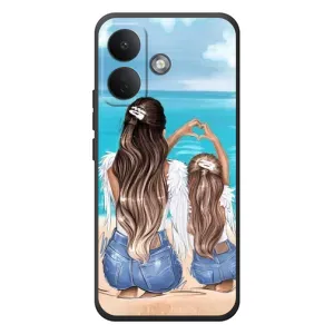 Чехол с печатью для Xiaomi Poco X8 - (Мама с ребенком) (AlphaPrint)