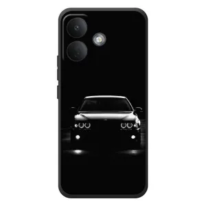 Чехол для Сяоми Поко Х8 - с принтом БМВ (AlphaPrint) (Машина BMW)