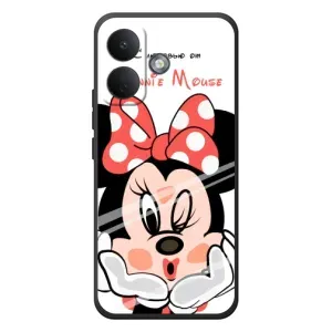 Эксклюзивный чехол для Xiaomi Poco X8 (AlphaPrint - Мультяшные) (Маус Минни)
