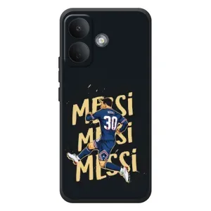 Чехлы для Xiaomi Poco X8 (Leo чемпион) (AlphaPrint) (Messi ПСЖ)