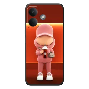 Крутые Чехлы Луи Виттон для Xiaomi Poco X8 (AlphaPrint) (С Кофе)