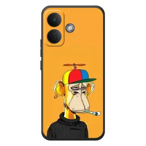 Чехлы с Обезьянами NFT для Xiaomi Poco X8 (AlphaPrint) (Скучающая Обезьяна NFT)