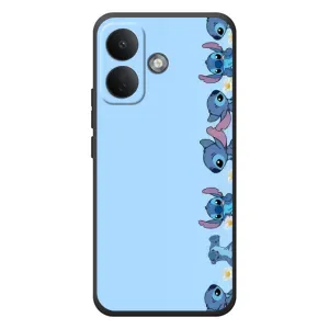 Чехол с принтом Стич на Xiaomi Poco X8 (Стич фон)