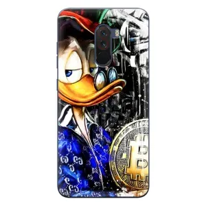 Чехлы для Поко Ф1 - Scrooge MagDag (PREMIUMPrint) (Биткойн Скрудж)