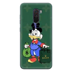 Чехлы для Xiaomi POCO F1 - Скрудж МакДак Louis Vuitton (PREMIUMPrint) (Богатая Утка)