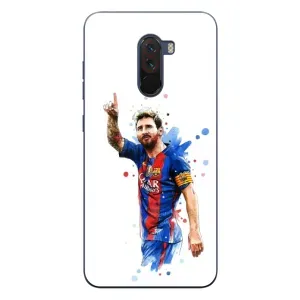 Чехлы Месси для Xiaomi POCO F1 (AlphaPrint) (Лео Месси)