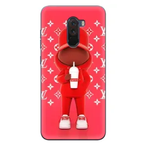 Крутые Чехлы Луи Виттон для Xiaomi POCO F1 (AlphaPrint) (Модный стиль)