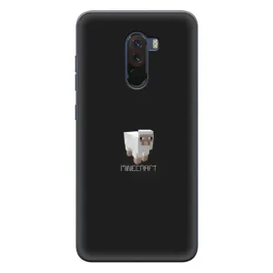 Чохол Майнкрафт на Xiaomi POCO F1 (AlphaPrint) Minecraft (Овечка Майнкрафт)