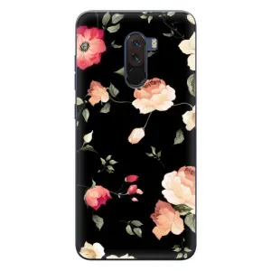 Чохли з квітами для Xiaomi POCO F1 (VPrint) (Трояндочки)