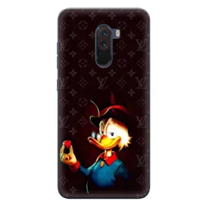 Чехлы для Xiaomi POCO F1 - Скрудж МакДак Louis Vuitton (PREMIUMPrint) (Скрудж с бриллиантом)