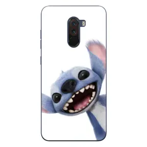 Чехол с принтом Стич на Xiaomi POCO F1 (Стич)