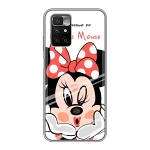 Міккі Маус чохол для Xiaomi Redmi 10 (AlphaPrint - Мультяшні) (Маус Мінні)