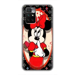 Чехол Disney Mouse Xiaomi Redmi 10 (PREMIUMPrint) (Минни Маус ЛВ)
