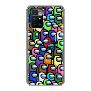 Чехол Амонг Ас для Xiaomi Redmi 10 (AlphaPrint) (Убит)