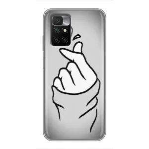 Чохол з принтом «Значок Love» для Xiaomi Redmi 10