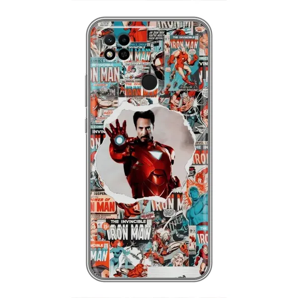 Чохол з принтом «Айронмен» для Xiaomi Redmi 10A Чохол з принтом «Айронмен» для Xiaomi Redmi 10A