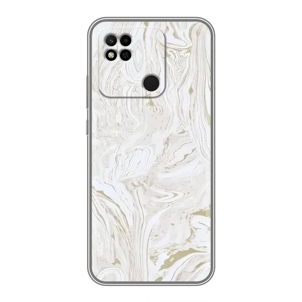 Чохол з принтом «Білий мрамор» для Xiaomi Redmi 10A