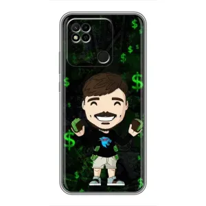 Чохол з принтом «Блогер Beast» для Xiaomi Redmi 10A