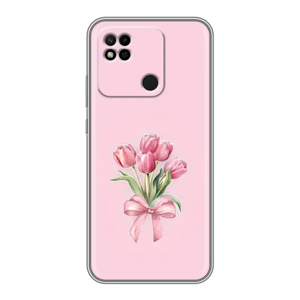 Чохол з принтом «Букет квітів» для Xiaomi Redmi 10A