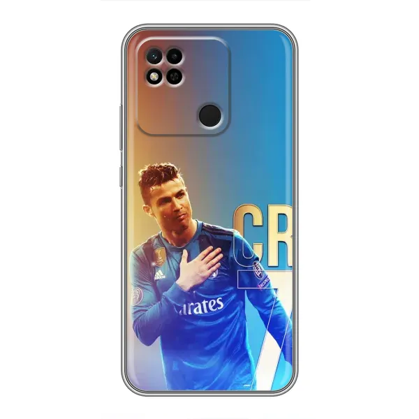 Чохол з принтом «CR7 Real» для Xiaomi Redmi 10A Чохол з принтом «CR7 Real» для Xiaomi Redmi 10A