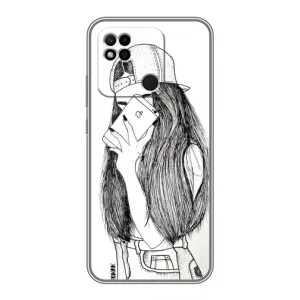 Чохол з принтом «Фото дівчини» для Xiaomi Redmi 10A