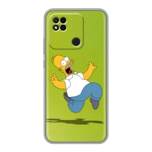 Чjхол з Сімпсонами для Xiaomi Redmi 10A (VPrint) (Гомер Сімпсон)