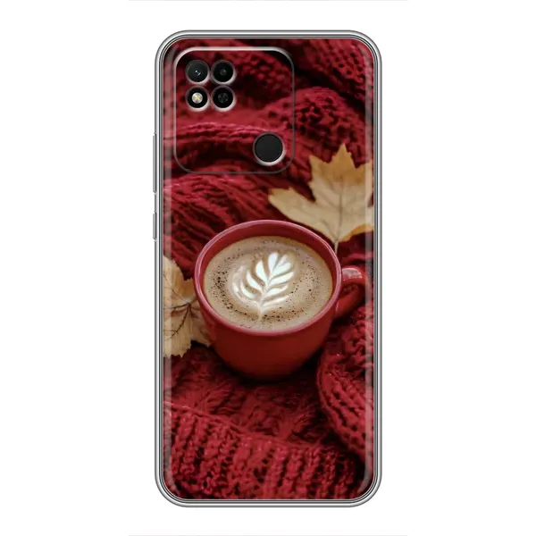 Чохол з принтом «Кава на ковдрі» для Xiaomi Redmi 10A