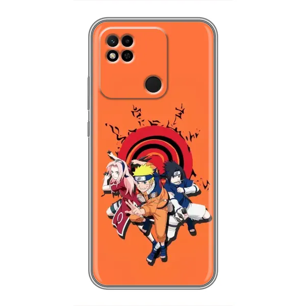 Чохол з принтом «команда Наруто» для Xiaomi Redmi 10A