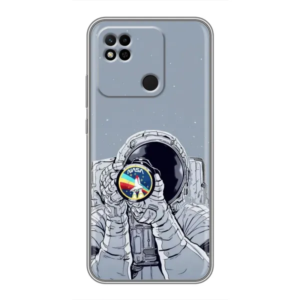 Чохол з принтом «Космонавт фото» для Xiaomi Redmi 10A Чохол з принтом «Космонавт фото» для Xiaomi Redmi 10A