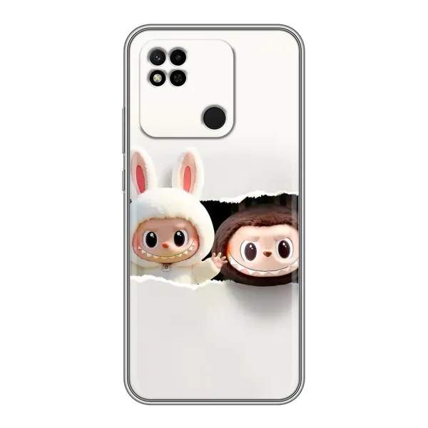 Чохол з принтом «Лабубу» для Xiaomi Redmi 10A