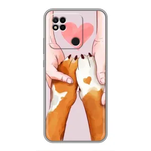 Чохол з принтом «Любовь до собак» для Xiaomi Redmi 10A