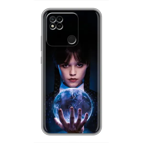 Чехол с принтом «Магическая сфера Уэнздей» для Xiaomi Redmi 10A Чехол с принтом «Магическая сфера Уэнздей» для Xiaomi Redmi 10A