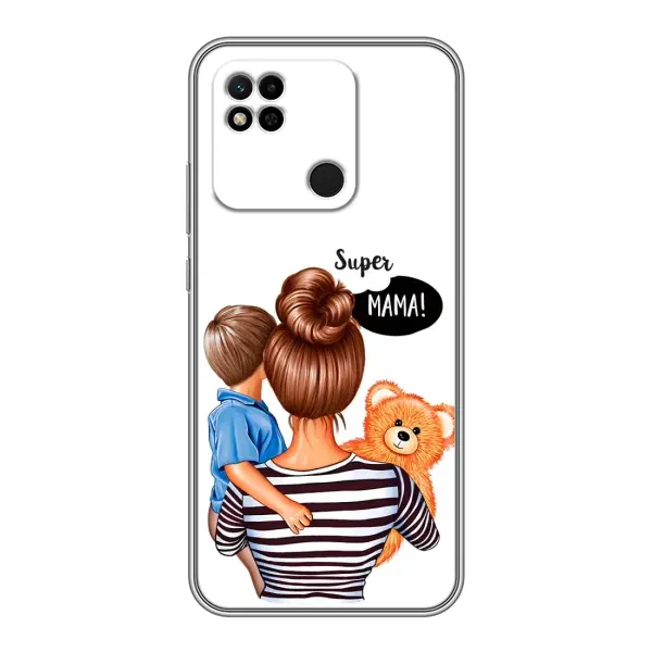 Чохол з принтом «Мама з синочком» для Xiaomi Redmi 10A Чохол з принтом «Мама з синочком» для Xiaomi Redmi 10A