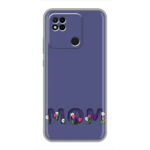 Чохол з принтом «Мама в квітах» для Xiaomi Redmi 10A
