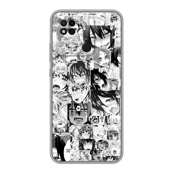 Чохол з принтом «Ahegao manga» для Xiaomi Redmi 10A Чохол з принтом «Ahegao manga» для Xiaomi Redmi 10A