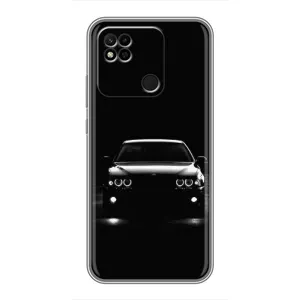 Чехол для Редми 10А - с принтом БМВ (AlphaPrint) (Машина BMW)