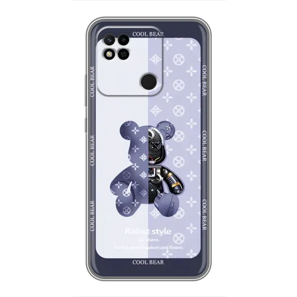 Чохол з принтом «Медведик LV» для Xiaomi Redmi 10A
