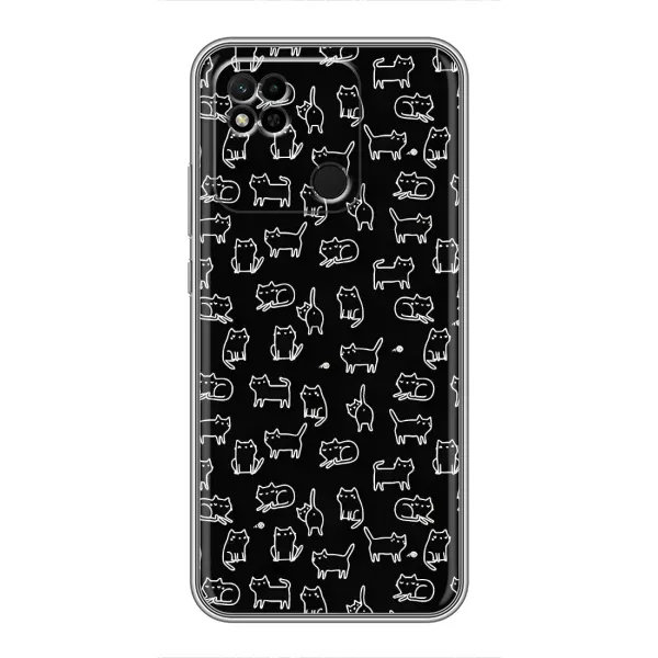 Чохол з принтом «Маленькі котики» для Xiaomi Redmi 10A