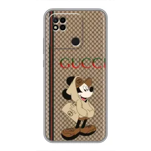 Чехлы ГУЧЧИ для Редми 10А (AlphaPrint) (Mickey GUCCI)