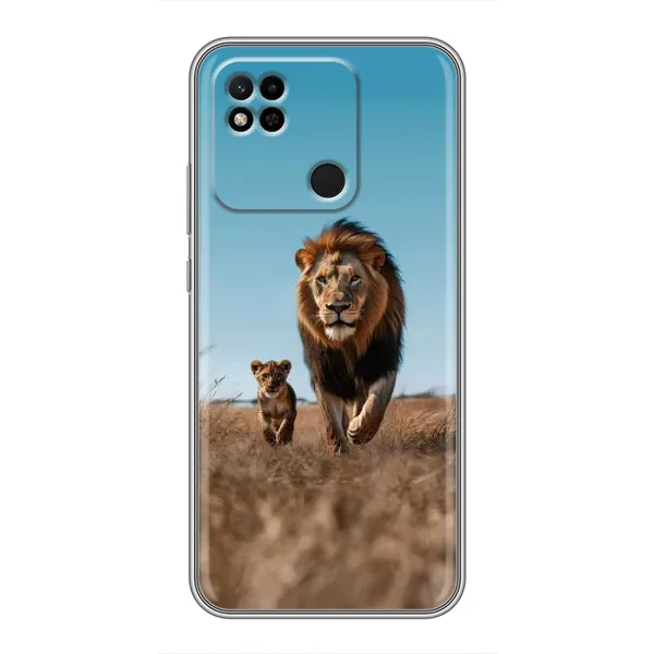 Чохол з принтом «Мусафа та Сімба» для Xiaomi Redmi 10A