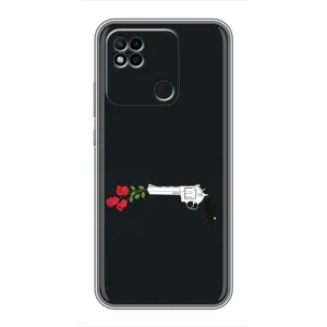 Чехлы (ART) Цветы на Xiaomi Redmi 10A (VPrint) (Неожиданные цветы)