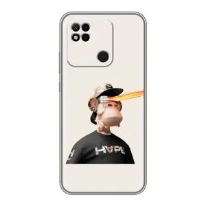 Чехлы с Обезьянами NFT для Xiaomi Redmi 10A (AlphaPrint) (обезьяна NFT в очках)