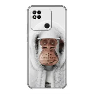 Чехлы с Обезьянами NFT для Xiaomi Redmi 10A (AlphaPrint) (обезьяна NFT в тату)