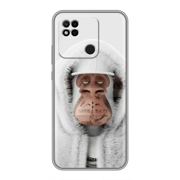 Чохол з принтом «мавпа NFT в тату» для Xiaomi Redmi 10A