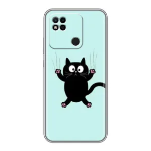 Чохол з принтом «Падаючий кіт» для Xiaomi Redmi 10A