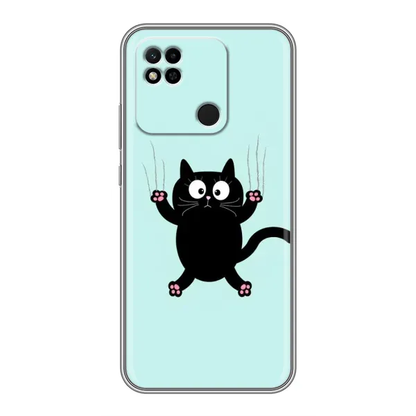 Чохол з принтом «Падаючий кіт» для Xiaomi Redmi 10A