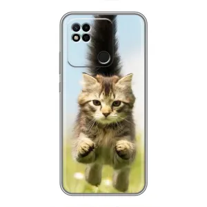 Чохол з принтом «Прижок кота» для Xiaomi Redmi 10A