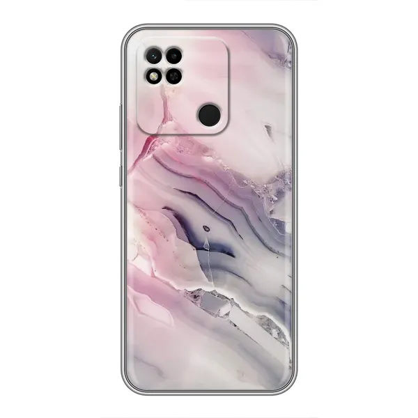 Чохол з принтом «Пурпурний Мрамор» для Xiaomi Redmi 10A