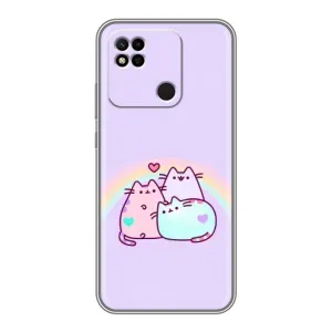 Чохол з принтом «Радужний котик» для Xiaomi Redmi 10A